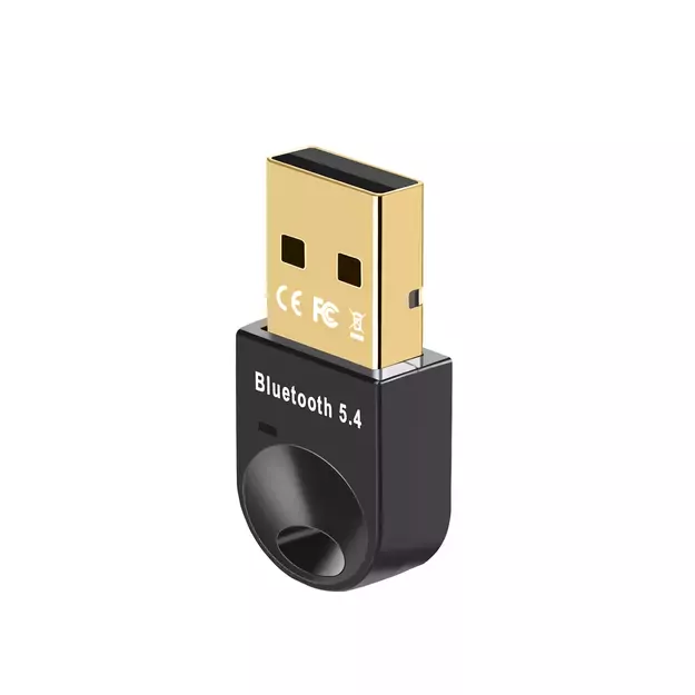 Mini Bluetooth 5.4 Adapter Wozinsky WUSB54YS USB-A Receiver Transmitter for Computer - Black 1