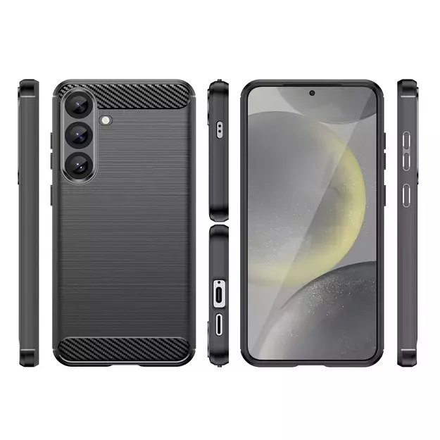 Carbon Case for Samsung Galaxy S25+ - Black 7