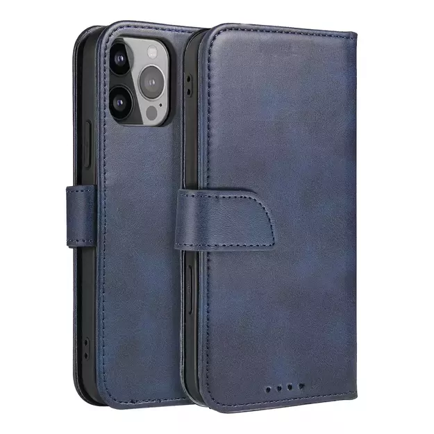 Magnet Case with Flip for Samsung Galaxy S25 Ultra - Blue
