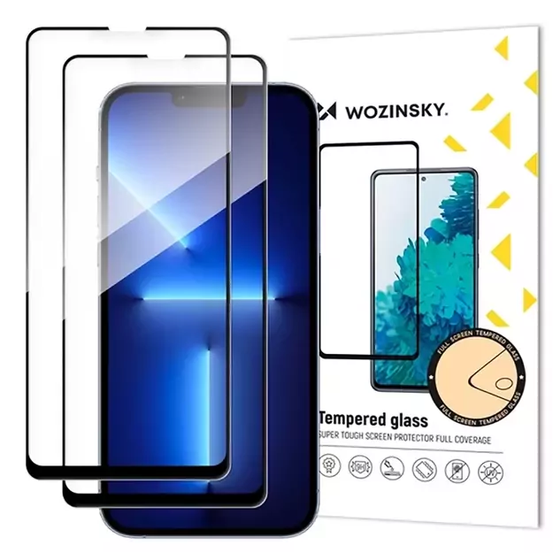 Szkło hartowane Wozinsky Full Glue na Samsung Galaxy S25 FE - 2 szt.
