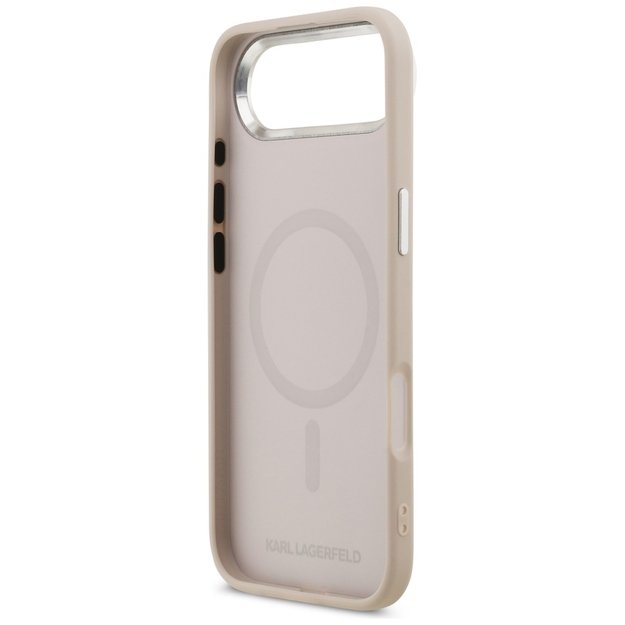 Karl Lagerfeld Karl &amp  Choupette Pins MagSafe Case for iPhone Air Pink 6