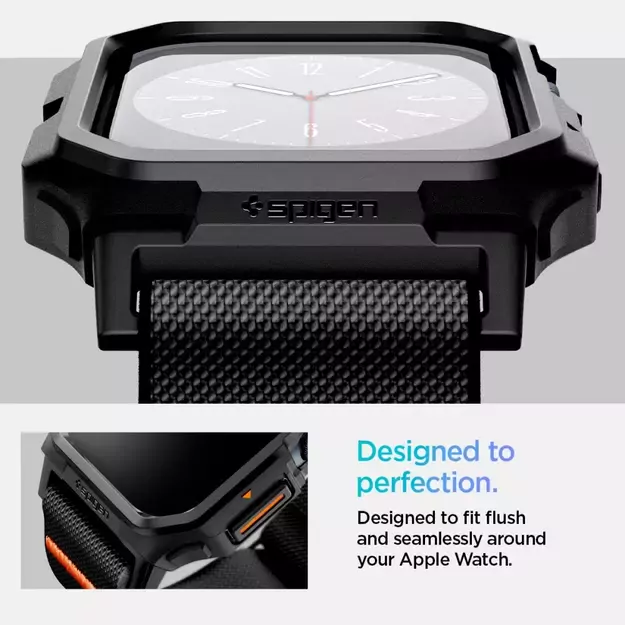 Spigen Lite Fit &quot PRO&quot  Strap for Apple Watch 10 46mm - Black 12