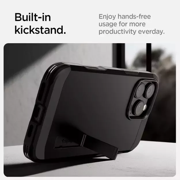 Spigen Tough Armor &quot T&quot  MagSafe case for iPhone 16 Pro - black 10