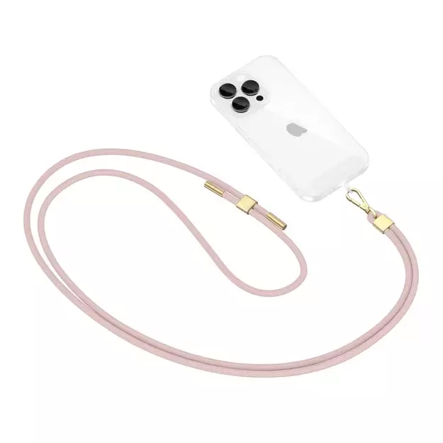 Tech-Protect C2S Rope Crossbody Strap Leash - Pink 1