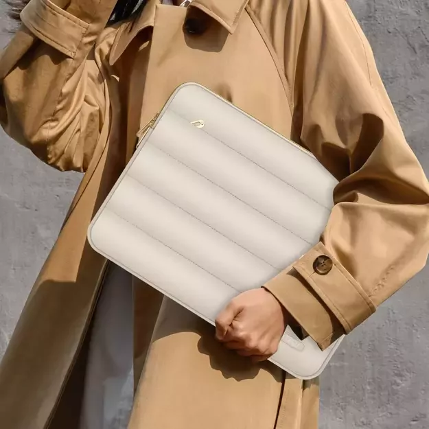 Tech-Protect Puffy 13-14 Laptop Bag - Beige 7