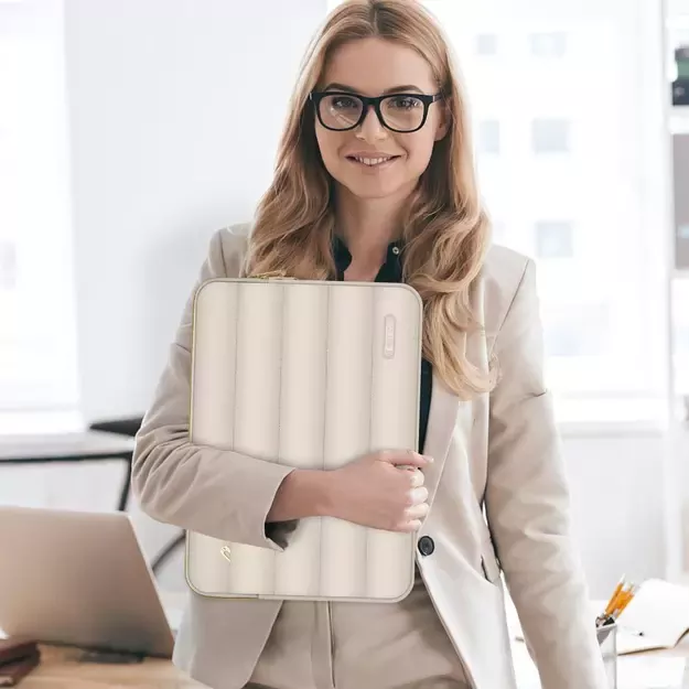 Tech-Protect Puffy 13-14 Laptop Bag - Beige 6