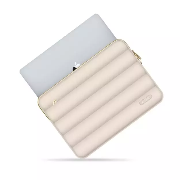 Tech-Protect Puffy 13-14 Laptop Bag - Beige 2