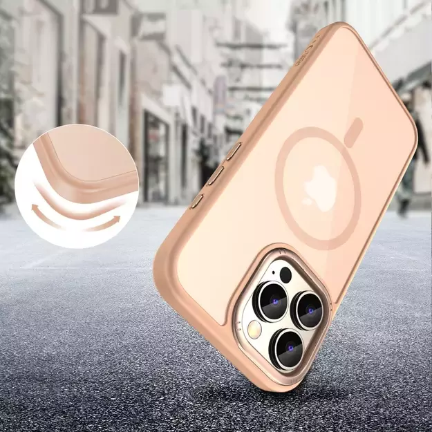 Tech-Protect MagMat MagSafe iPhone 16 Pro Max Case - Pink 3