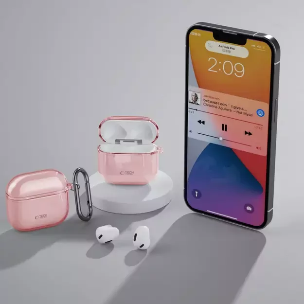 Tech-Protect FlexAir Case for AirPods 4 - Pink 12