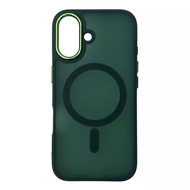 Wozinsky Fashion Case with MagSafe for Samsung Galaxy S24 FE - Green 1