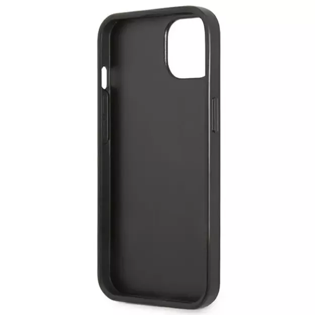 Guess GUHCP14MPSATLK iPhone 14 Plus 6,7 &quot black / black hardcase SaffianoTriangle Logo 13