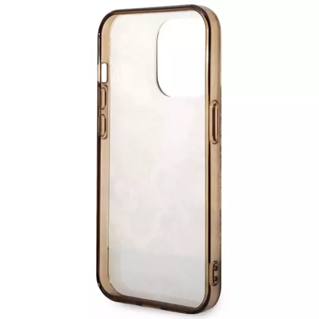 Guess GUHCP14XHGPLHC iPhone 14 Pro Max 6.7&quot  ocher hardcase Porcelain Collection 13