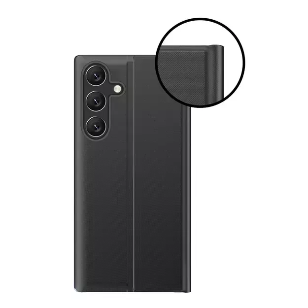 New Sleep Case Flip Cover with Stand Function for Samsung Galaxy A26 - Black 5