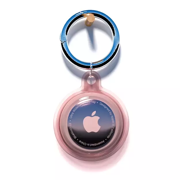 Apple AirTag Case Waterproof - Pink 2
