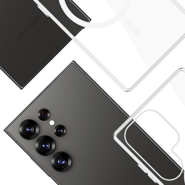 3mk Clear MagCase for Samsung Galaxy S25 Ultra - transparent 5