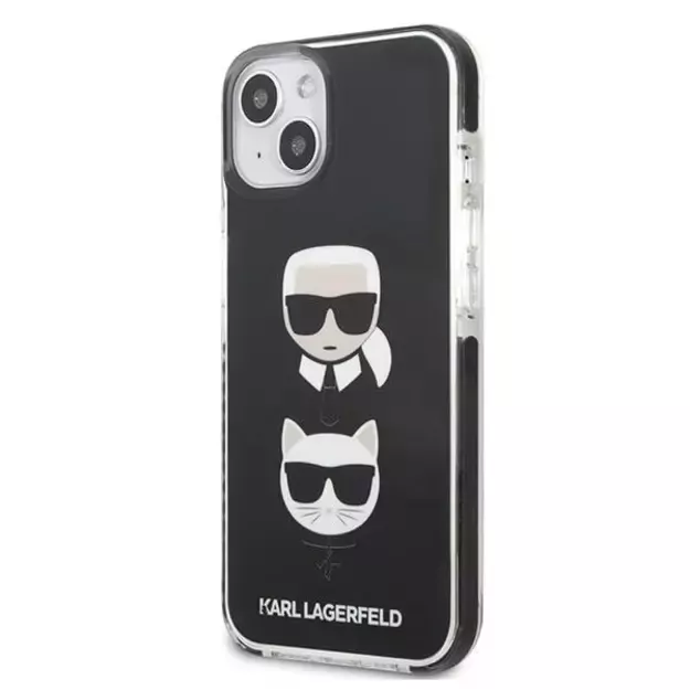 Karl Lagerfeld KLHCP13MTPE2TK iPhone 13 6,1  hardcase czarny/black Karl&Choupette Head 14