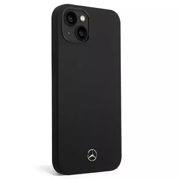 Mercedes Silicone Line MagSafe case for iPhone 14 - black 2
