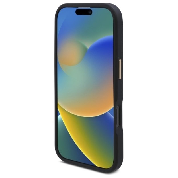 Guess 4G Logo Plate MagSafe Case for iPhone 16 Pro Max - Black 4