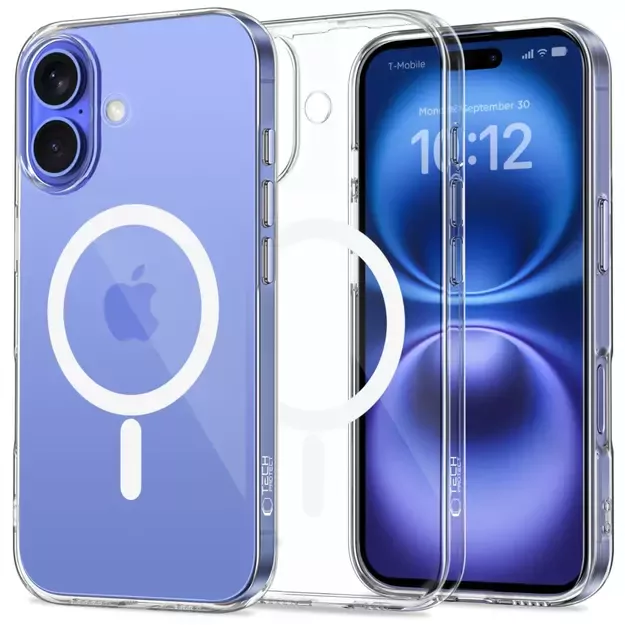 Tech-Protect FlexAir MagSafe iPhone 16 Case - Clear