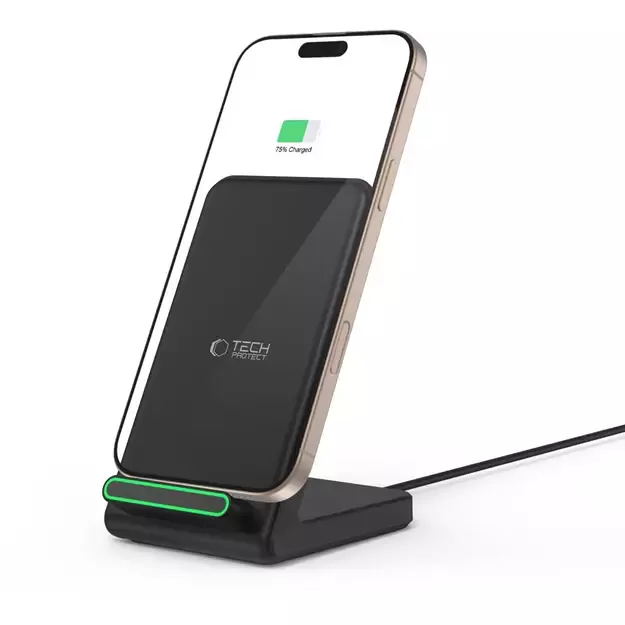 Tech-Protect QI15W-A40 Wireless Charger - Black 6