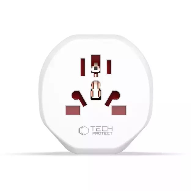 Tech-Protect Universal Travel Adapter to EU - white 8