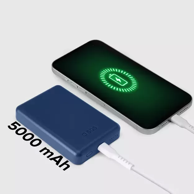 Powerbank SBS TEBB5000MAG1CB 5000 mAh compatible with MagSafe - blue 15