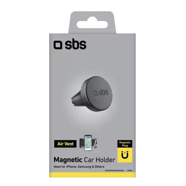 SBS TESUPPUNIVAIRMAG smartphone holder magnetic, for air vent - black 7
