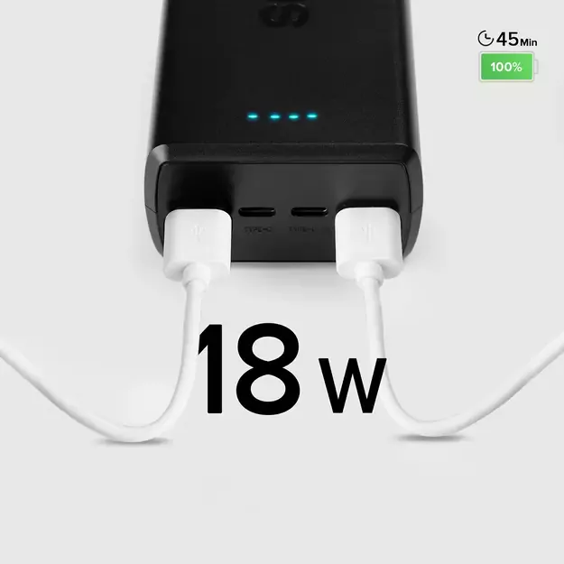 Powerbank SBS TTBB30000PD20K 30000 mAh 2 x USB-C 2 x USB-A - black 7