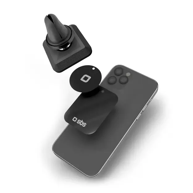 Magnetic smartphone holder SBS TESUPMAGLCLIP - black 7