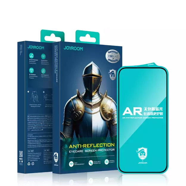 Joyroom JR-MAR0315 tempered glass with anti-reflection for iPhone 15/16 3