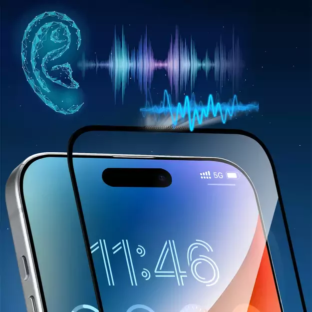Joyroom JR-MAR0315 tempered glass with anti-reflection for iPhone 15/16 7