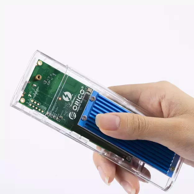 Orico TCM2-C3 M.2 NVME to USB-C 10Gb/s Disk Drive - Blue 5