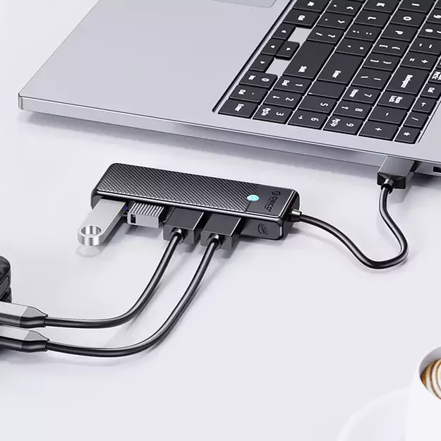 Orico PAPW4A-C3 USB-A Hub Docking Station 4x USB-A 3.0 - Black 2