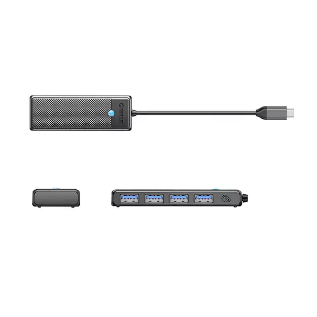 Orico PAPW4A-C3 USB-A Hub Docking Station 4x USB-A 3.0 - Black 1