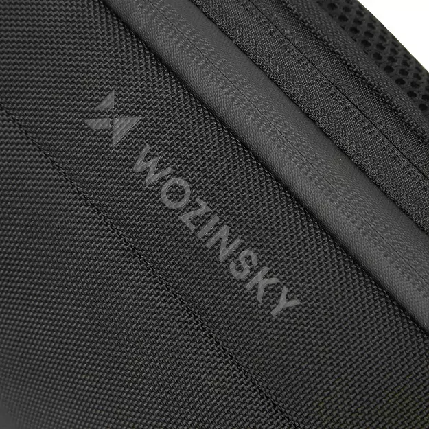 Wozinsky Premium Single Shoulder Anti-Theft City Backpack with Organizer and USB - Black 11