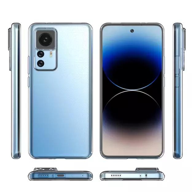 Ultra Clear 0.5mm case for Xiaomi 12T Pro / Xiaomi 12T thin cover transparent 2