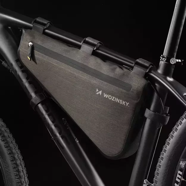 Wozinsky bicycle frame bag 3.5 l gray (WBB15BK) 7