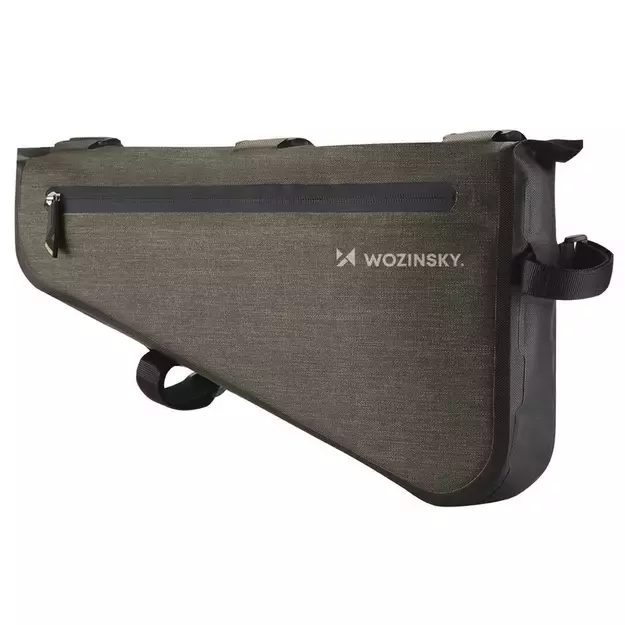 Wozinsky bicycle frame bag 3.5 l gray (WBB15BK) 3