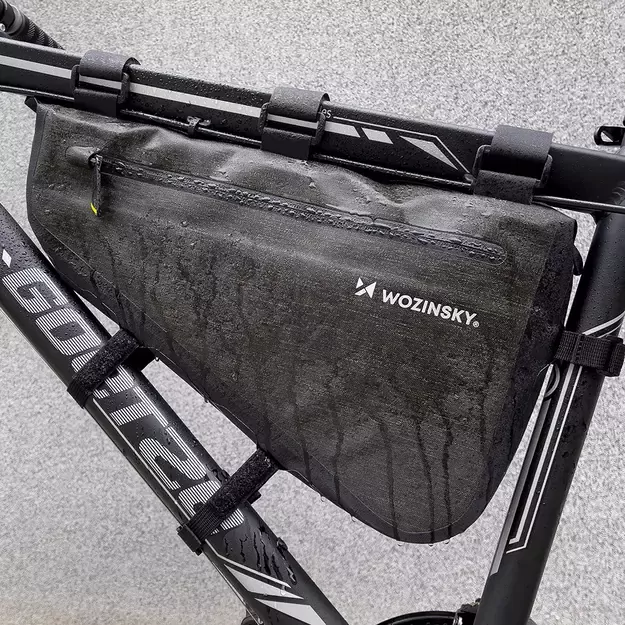 Wozinsky bicycle frame bag 3.5 l gray (WBB15BK) 8