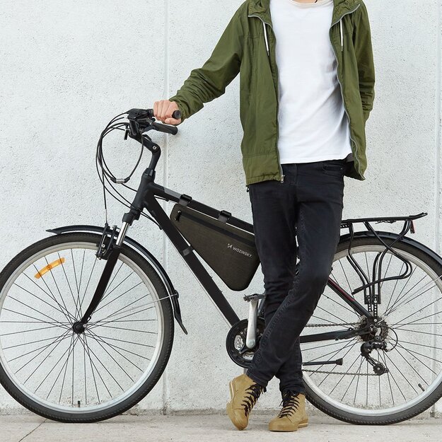 Wozinsky bicycle frame bag 3.5 l gray (WBB15BK) 13