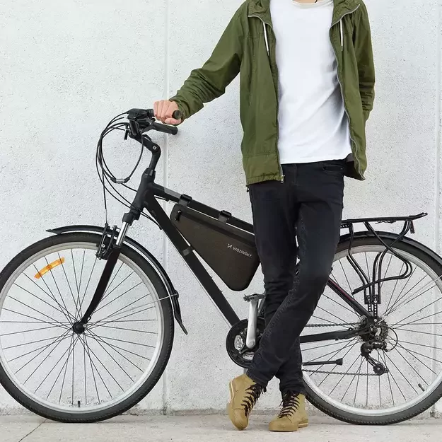 Wozinsky bicycle frame bag 3.5 l gray (WBB15BK) 4