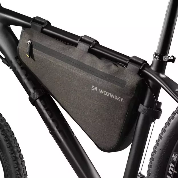 Wozinsky bicycle frame bag 3.5 l gray (WBB15BK) 2