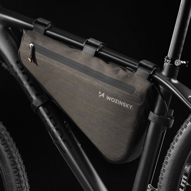 Wozinsky bicycle frame bag 3.5 l gray (WBB15BK) 16