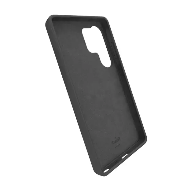 Puro Icon Silicone Case for Samsung Galaxy S25 Ultra - Black 1