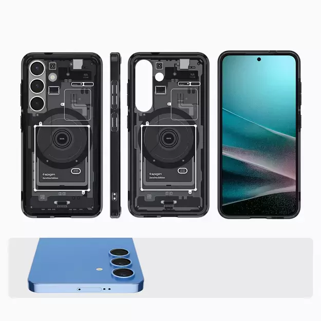 Spigen Ultra Hybrid Mag Case for Samsung Galaxy S25 Zero One - Black 25