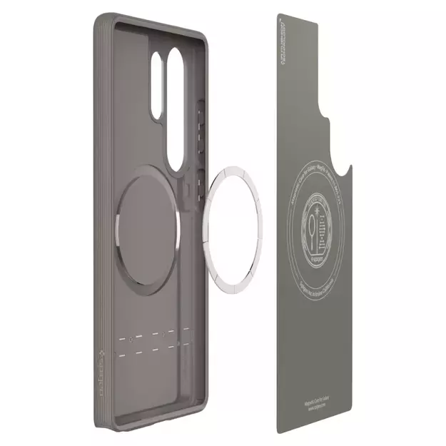 Caseology Parallax Mag MagSafe Case for Samsung Galaxy S25 Ultra - Gray 28