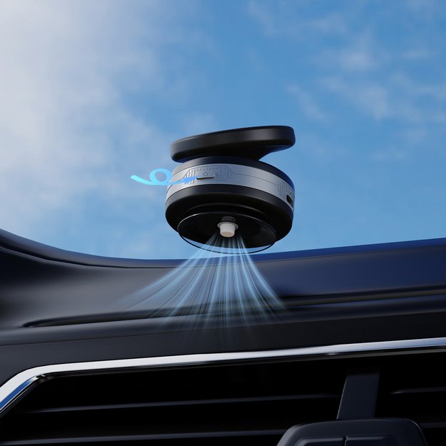 Uchwyt samochodowy Wozinsky WUSQ-01 z ładowarką Qi kompatybilny z MagSafe - czarny 8