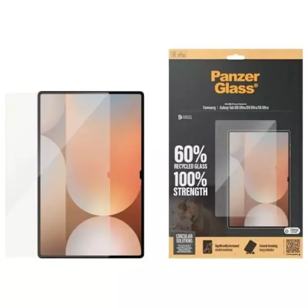 PanzerGlass Ultra-Wide Fit Tempered Glass for Samsung Galaxy Tab S8 Ultra / S9 Ultra / S10 Ultra