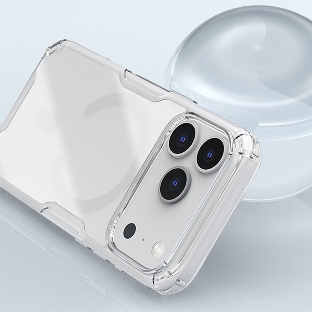 Nature TPU Pro Magnetic Case IP17 Pro White 6