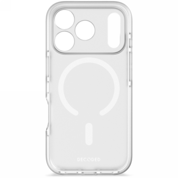Decoded DropTec Transparent Backcover MagSafe Case for iPhone 17 Pro Max - Translucent